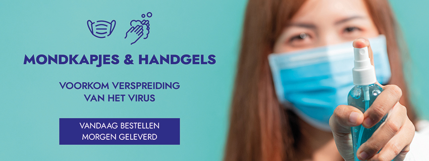 Mondkapjes en handgels snel geregeld