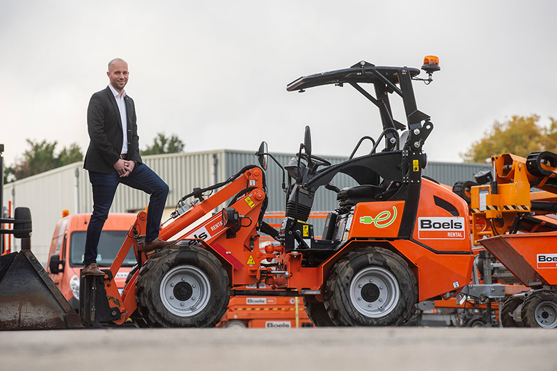 Verhuurbedrijf Boels zet in op duurzame machines